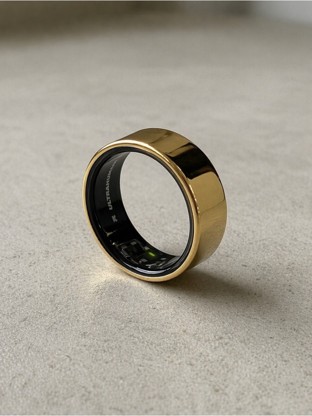 Ultrahuman Ring Air Gold Smart Ring Size 6